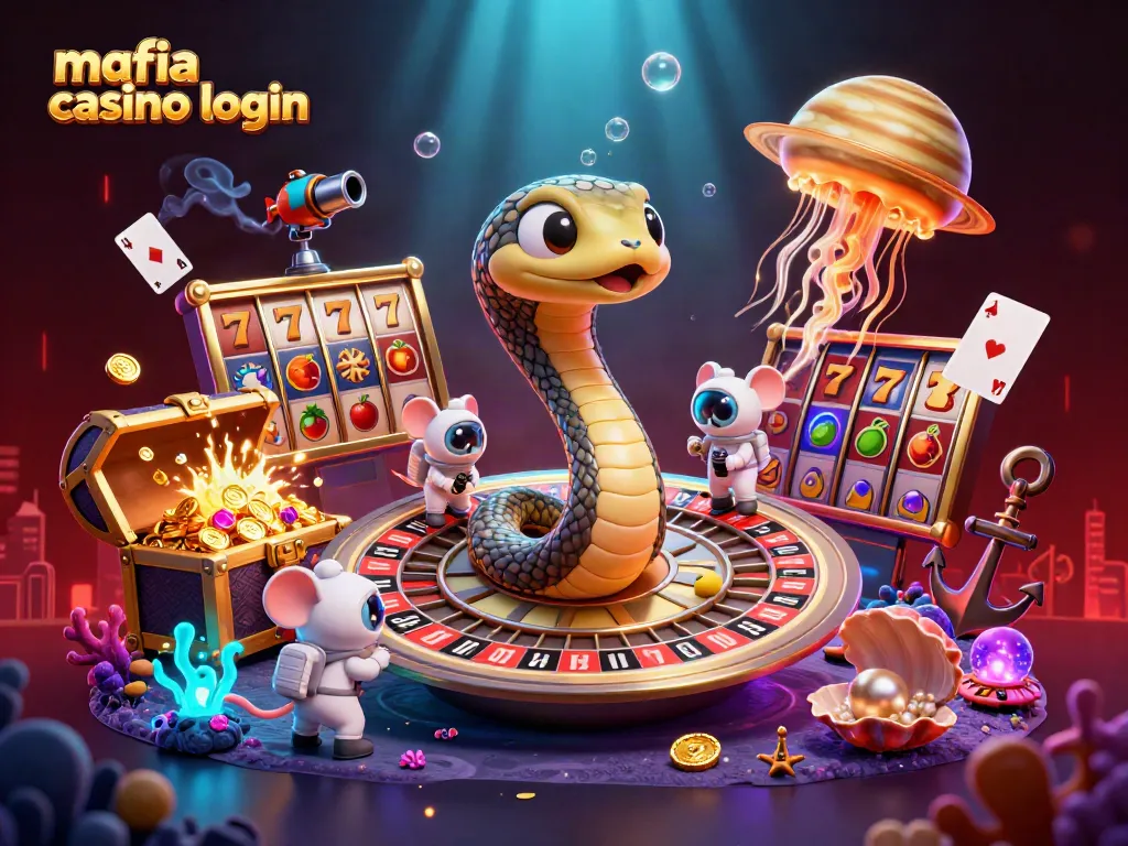Place your bets with mafia casino login as astronaut mice spin the roulette rings!